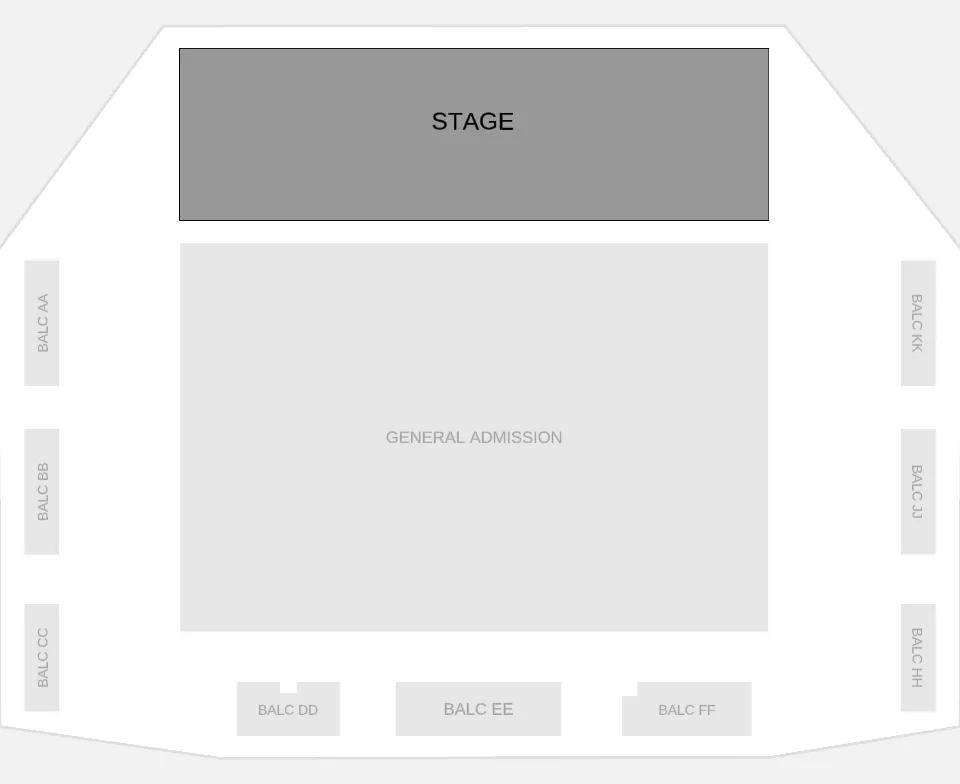 Seating plan: Portland Building