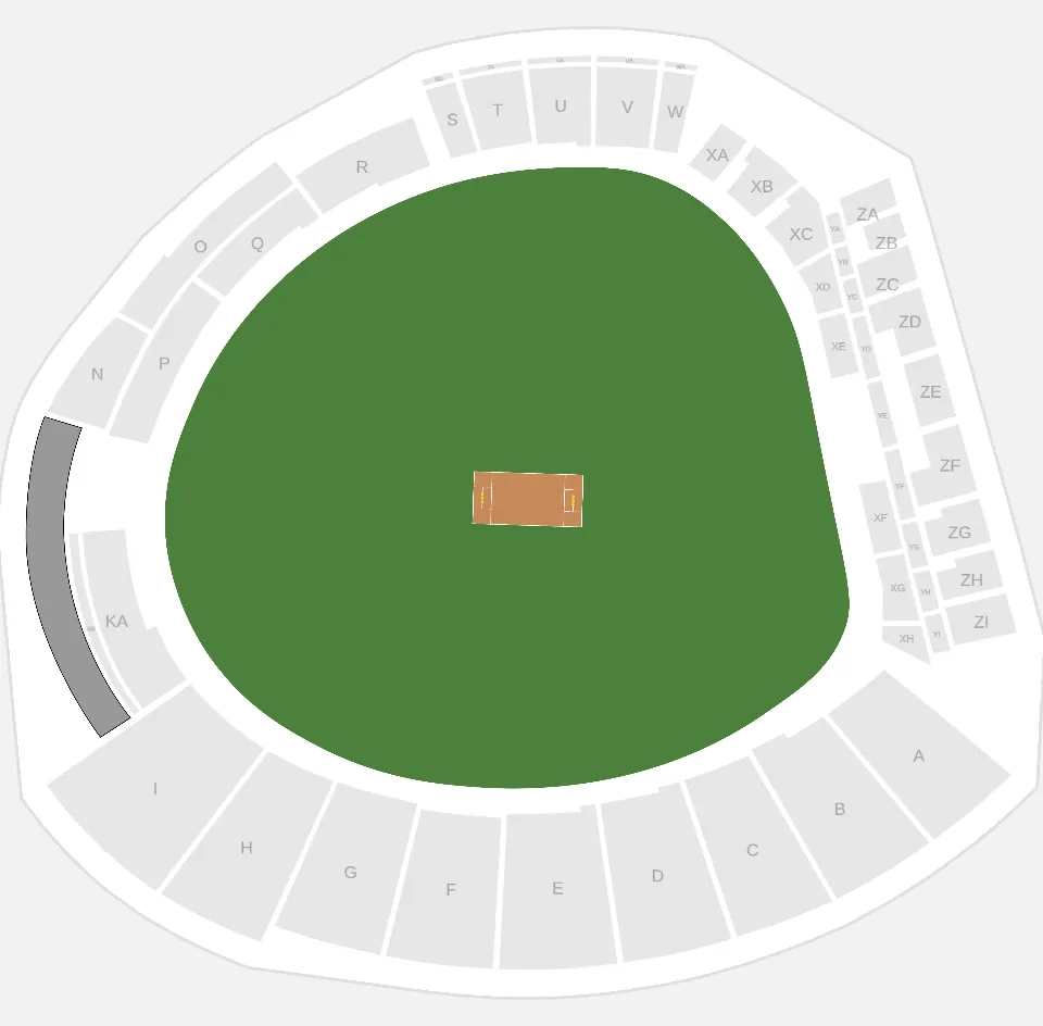 Seating plan: Headingley Cricket Ground