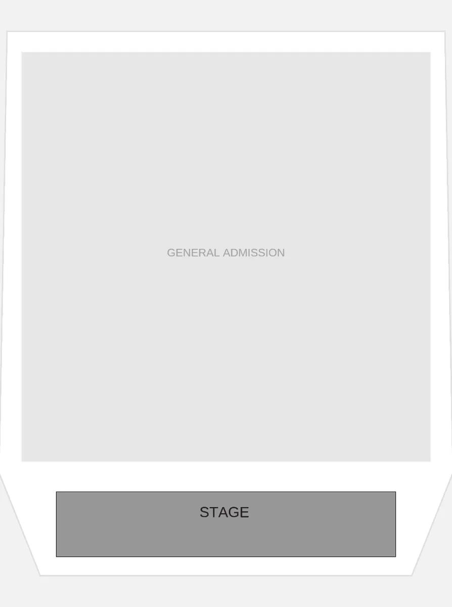Seating plan: O2 Academy Leeds